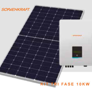 Kit fotovoltaico tri fase 10kW