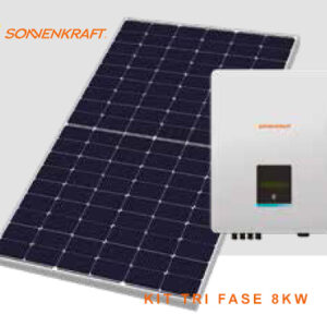 Kit fotovoltaico tri fase 8kW